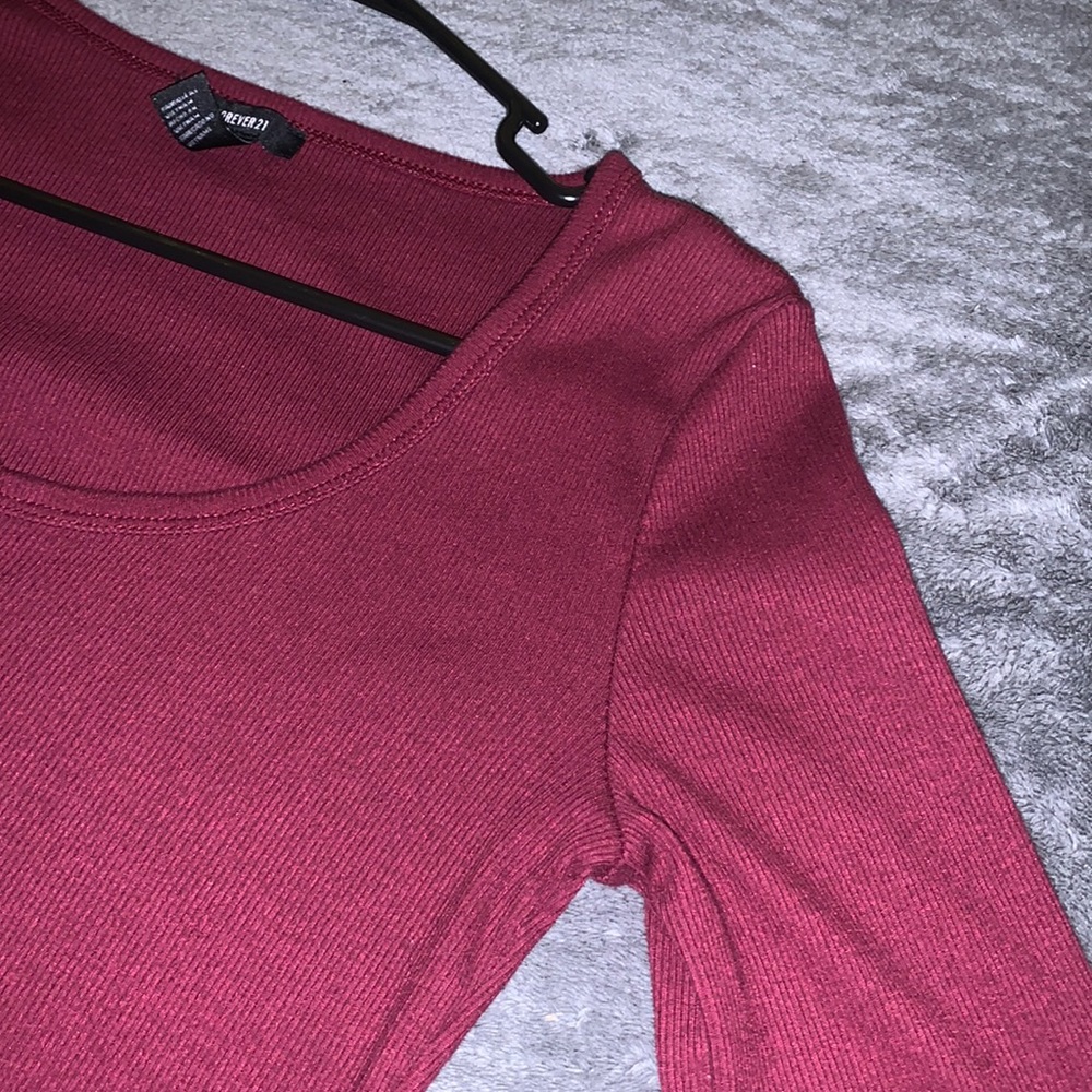 maroon Long sleeve - Picture 3 of 3
